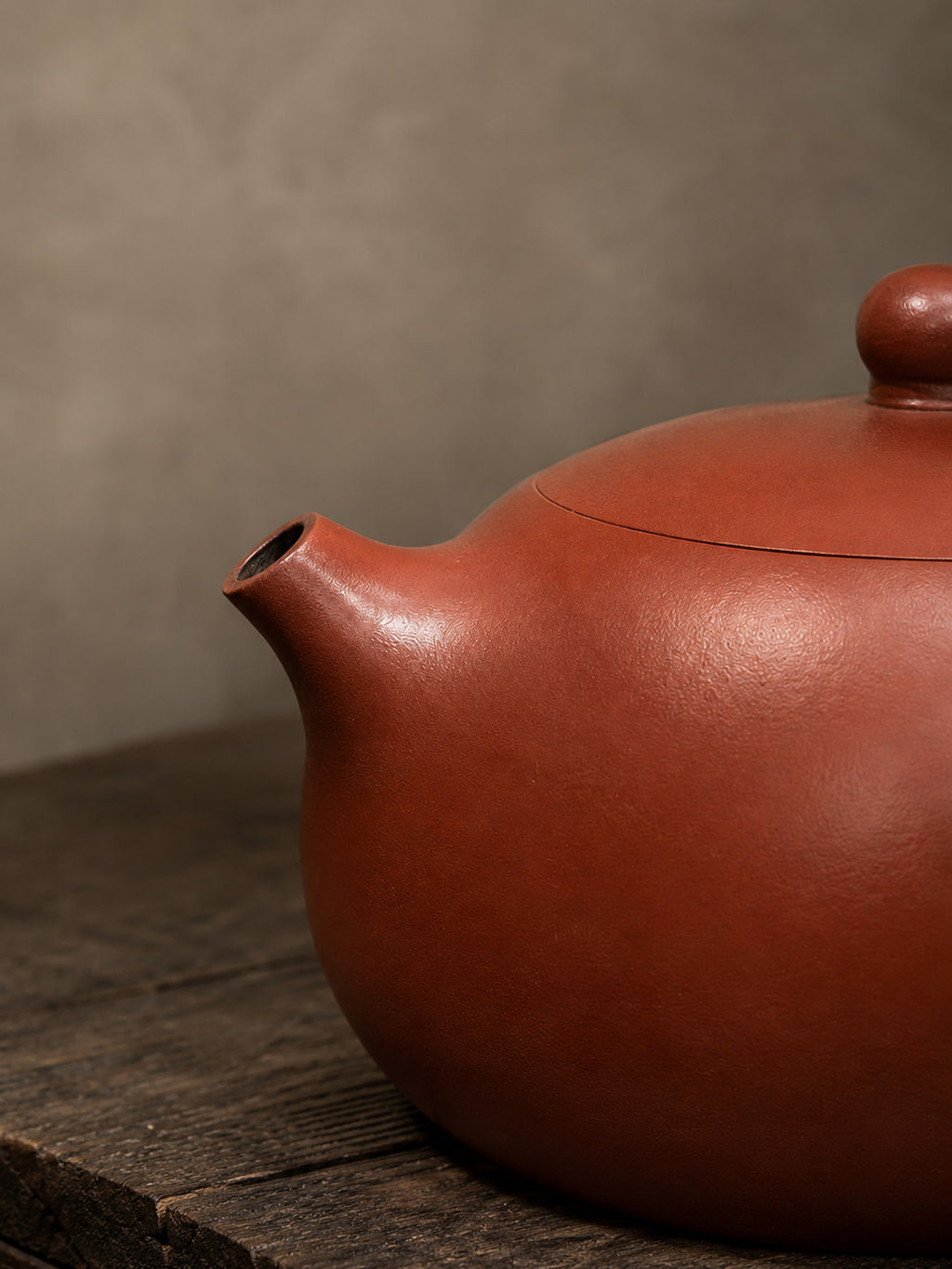 Product view 5 of 180ml Xishi zisha teapot in Dahongpao Clay, No. 081