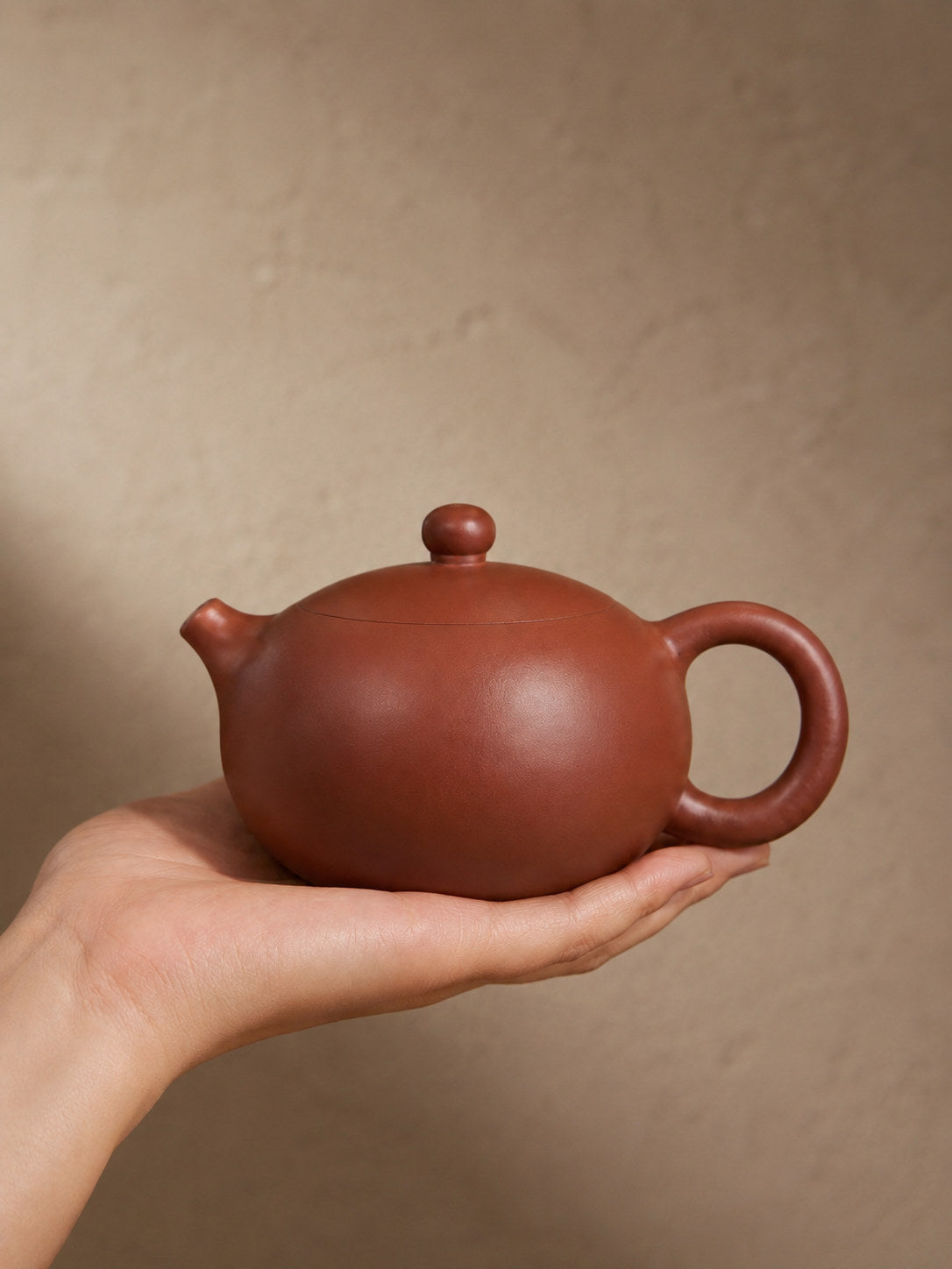 Product view 2 of 100ml Xishi zisha teapot in Dahongpao Clay, No. 083