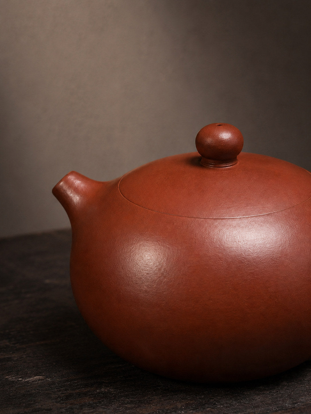Product view 3 of 100ml Xishi zisha teapot in Dahongpao Clay, No. 083