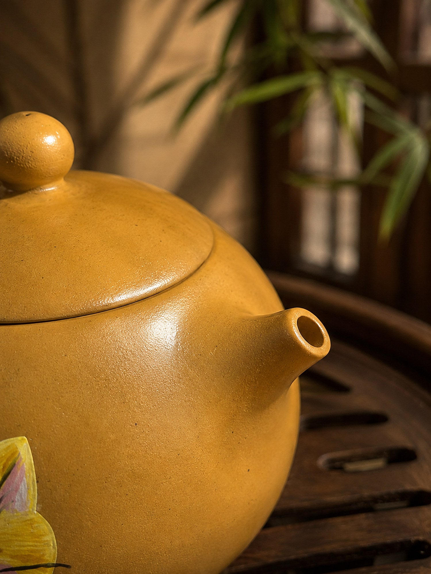 Product view 5 of 90ml Xishi zisha teapot in Golden Duanni Clay, No. 045