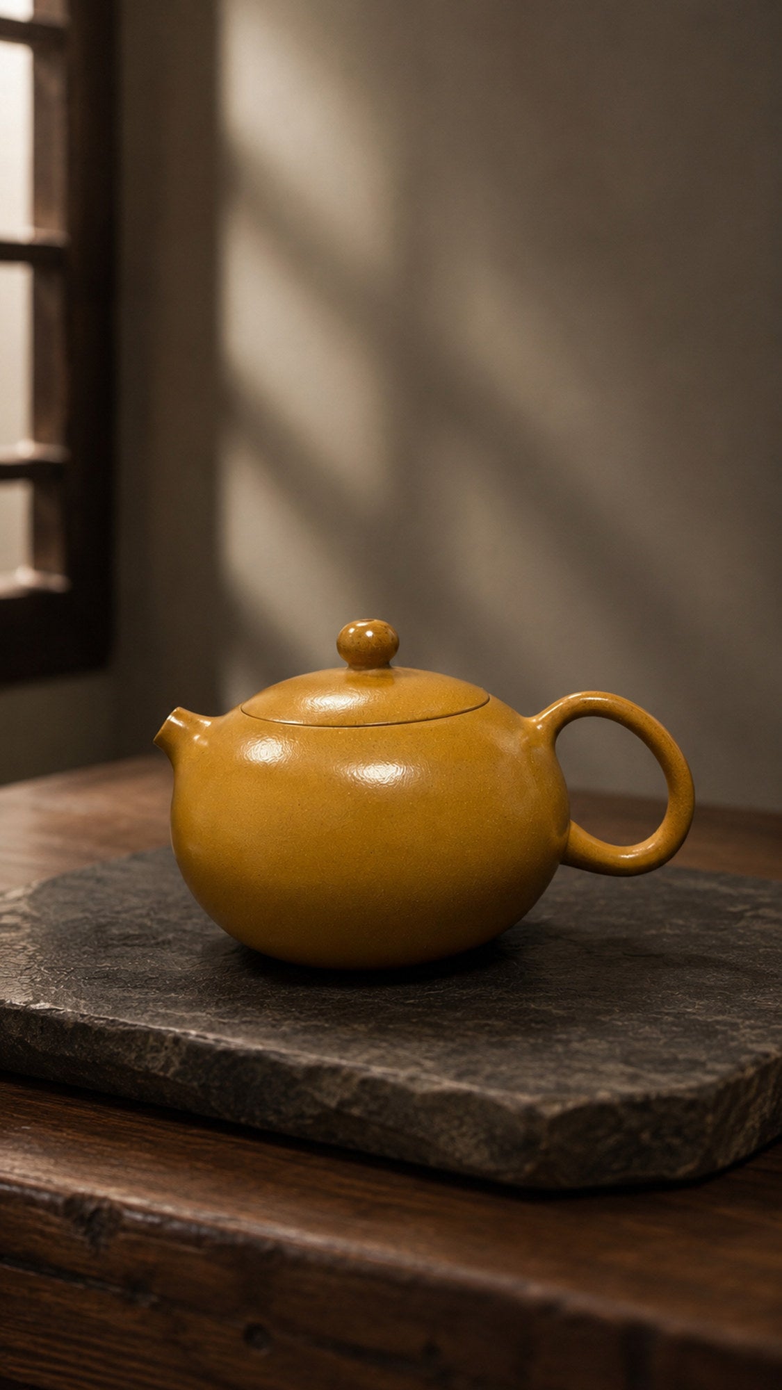 Product view 1 of 100ml Xishi zisha teapot in Golden Duanni Clay, No. 151