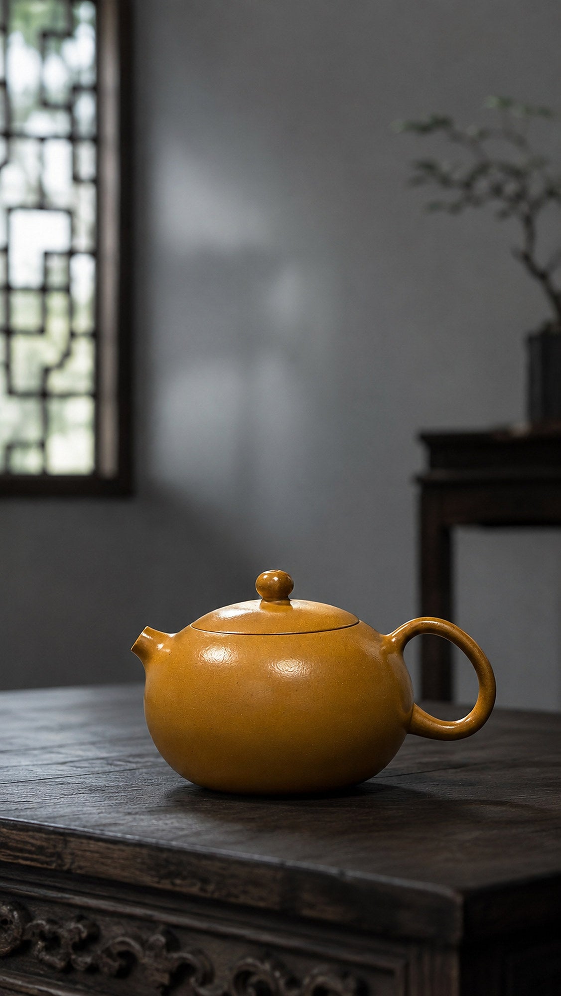 Product view 6 of 100ml Xishi zisha teapot in Golden Duanni Clay, No. 151