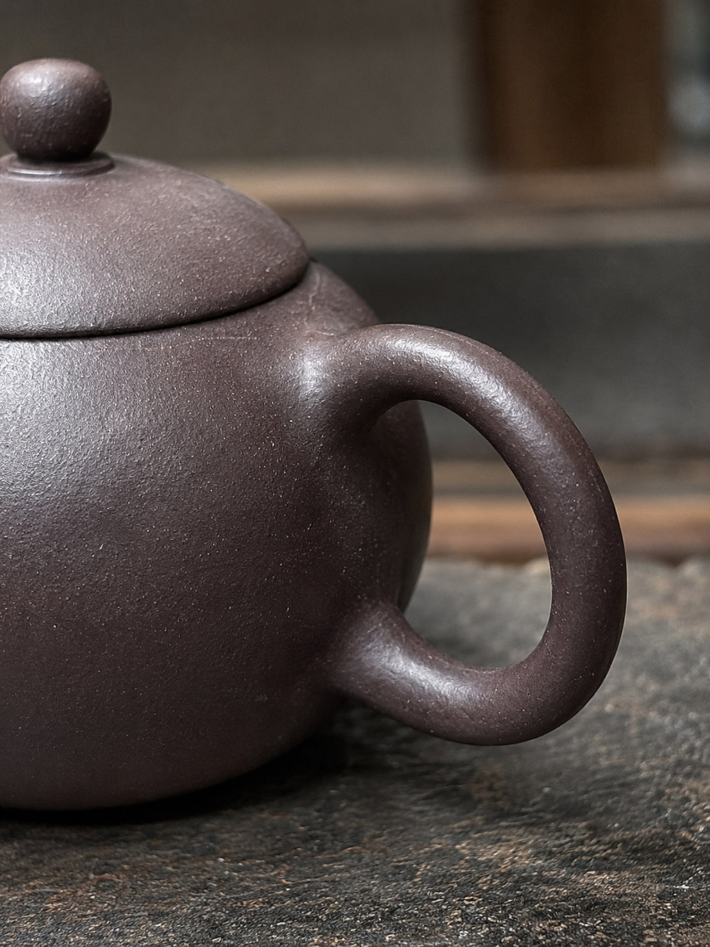 Product view 5 of 130ml Xishi zisha teapot in Hei Duntou Clay, No. 169