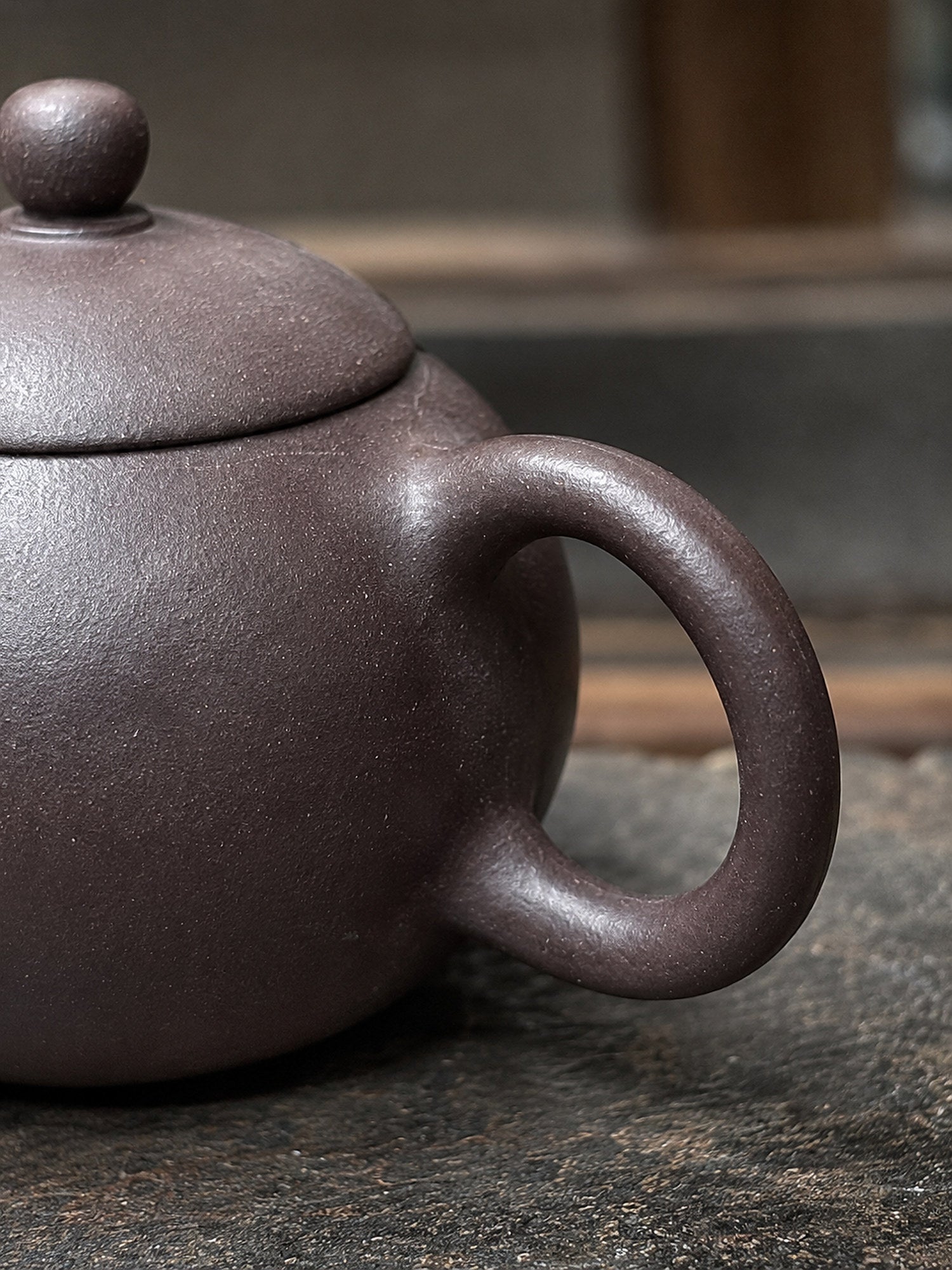 Product view 5 of 130ml Xishi zisha teapot in Hei Duntou Clay, No. 169