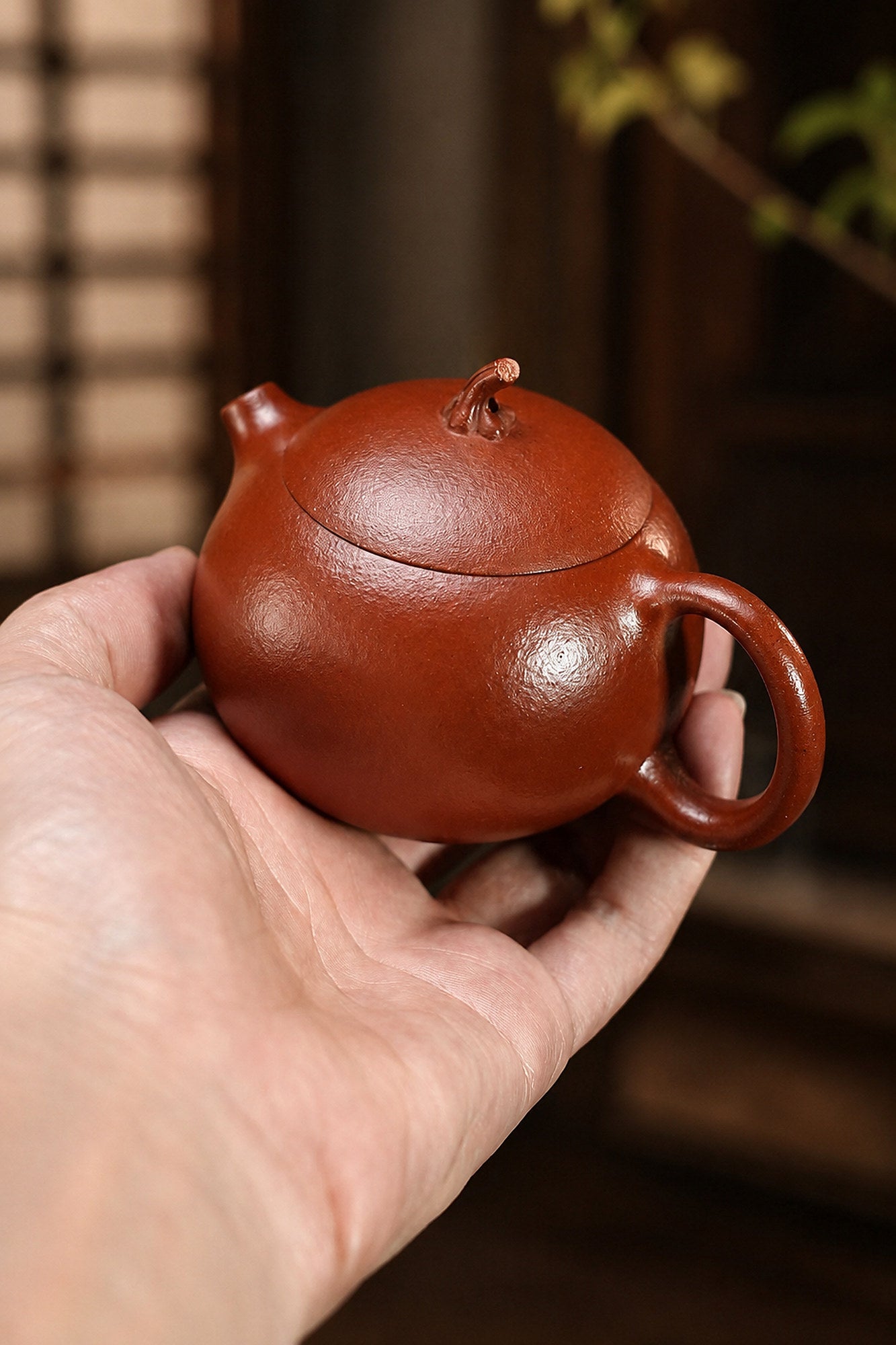 Product view 3 of 160ml Xishi zisha teapot in Jiangponi Clay, No. 435