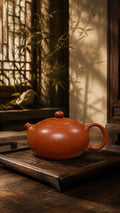 Product view 1 of 40ml Xishi zisha teapot in Zhuni Clay, No. 032