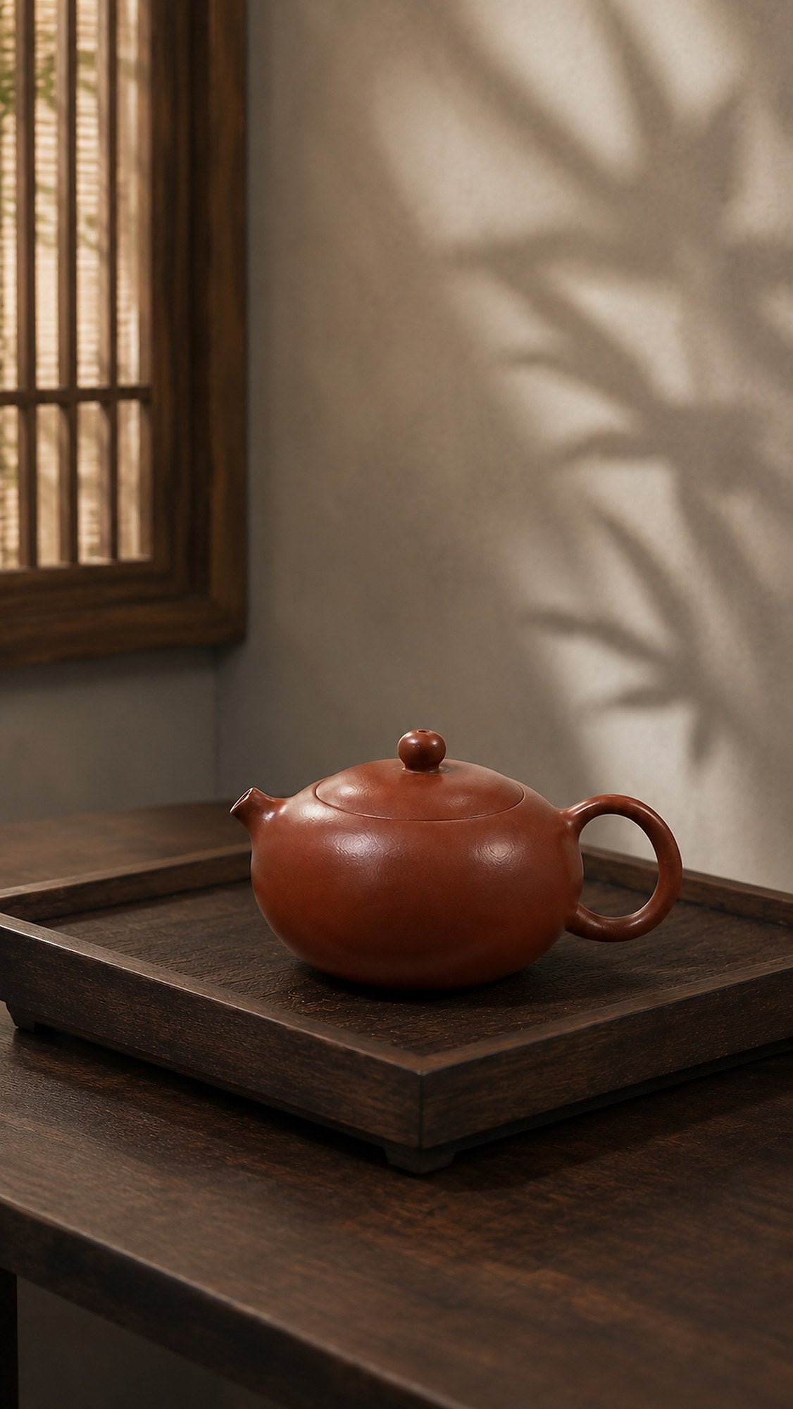 Product view 4 of 40ml Xishi zisha teapot in Zhuni Clay, No. 032