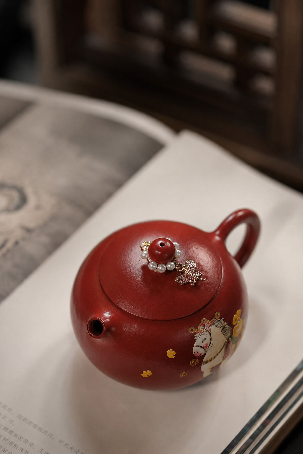 Product view 5 of 180ml Xishi zisha teapot in Zhuni Clay, No. 320
