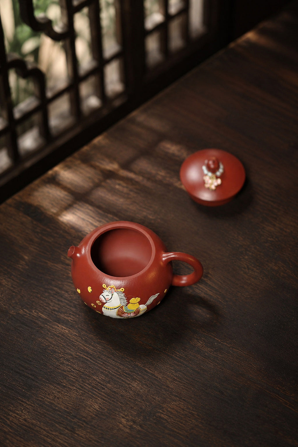 Product view 6 of 180ml Xishi zisha teapot in Zhuni Clay, No. 320