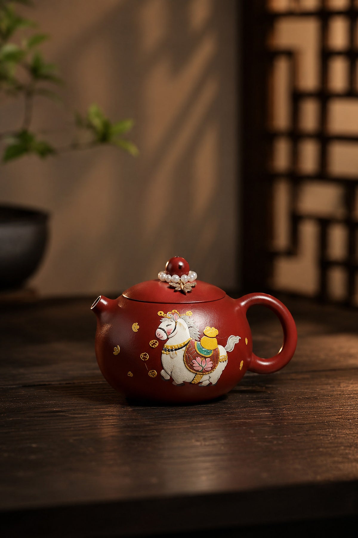 Product view 7 of 180ml Xishi zisha teapot in Zhuni Clay, No. 320