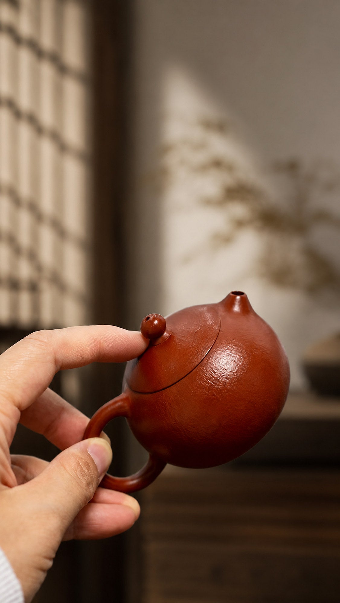 Product view 1 of 100ml Xishi zisha teapot in Zhuni Clay, No. 428