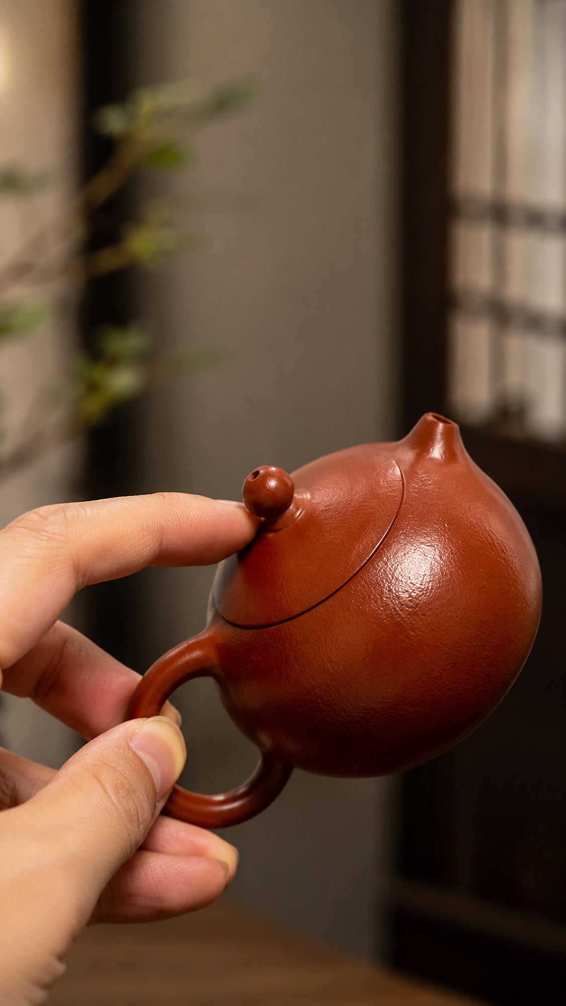 Product view 3 of 100ml Xishi zisha teapot in Zhuni Clay, No. 428