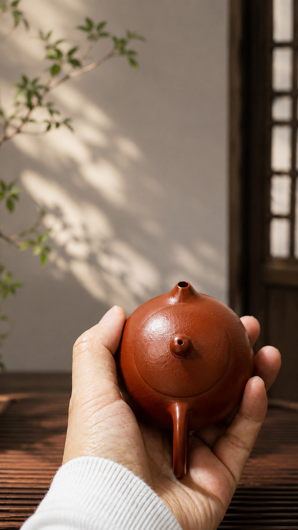 Product view 9 of 100ml Xishi zisha teapot in Zhuni Clay, No. 428
