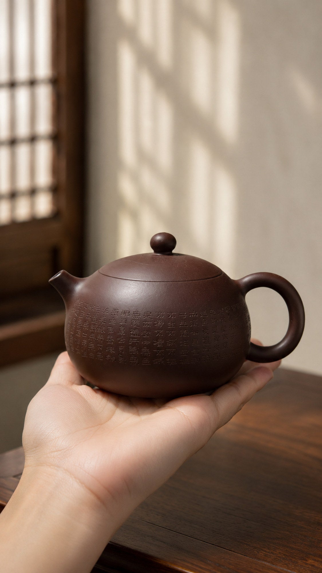 Product view 2 of 180ml Xishi zisha teapot in Zipao Yusha Clay, No. 167