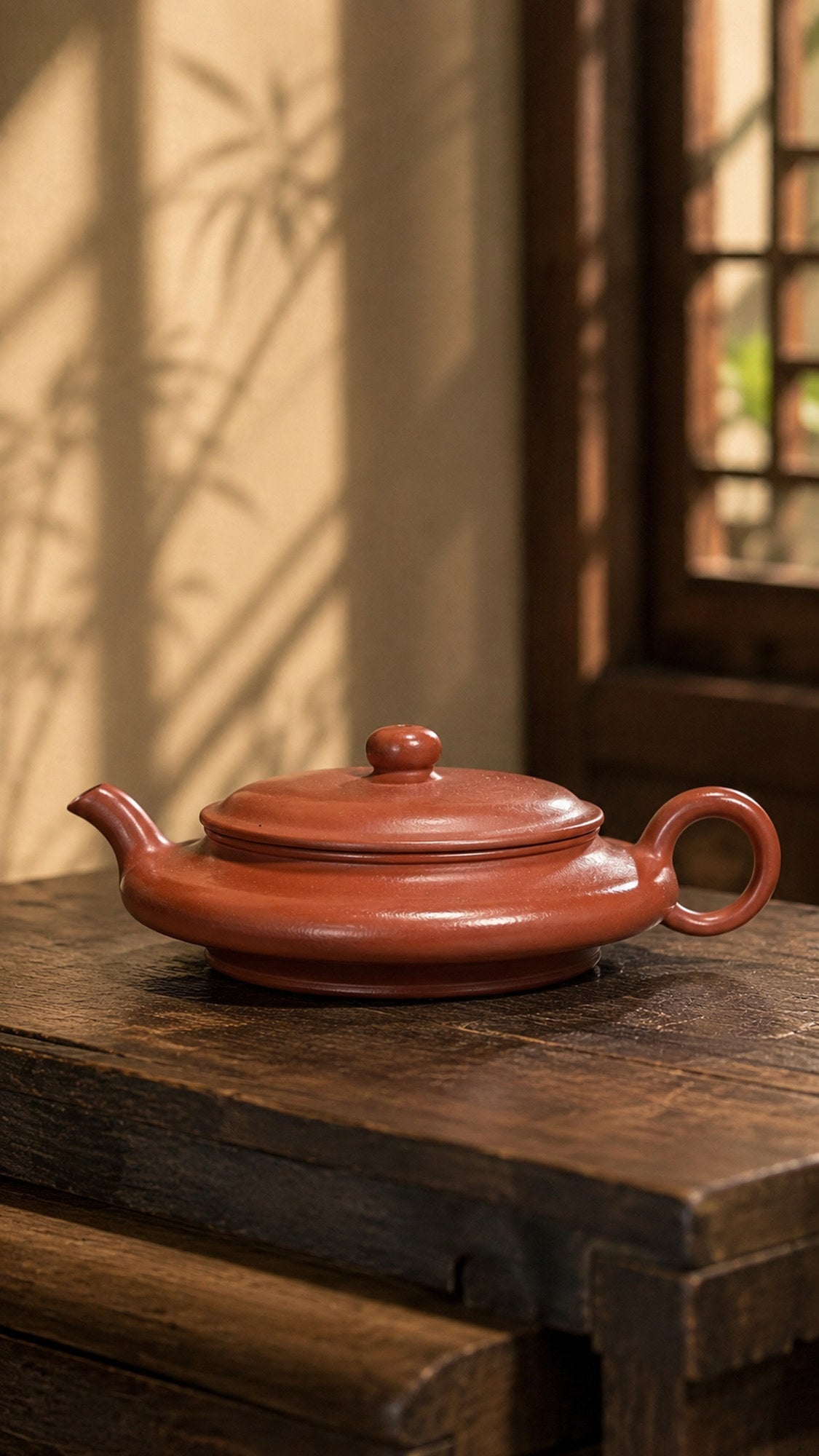 Product view 1 of 60ml Xu Bian zisha teapot in Dahongpao Clay, No. 209