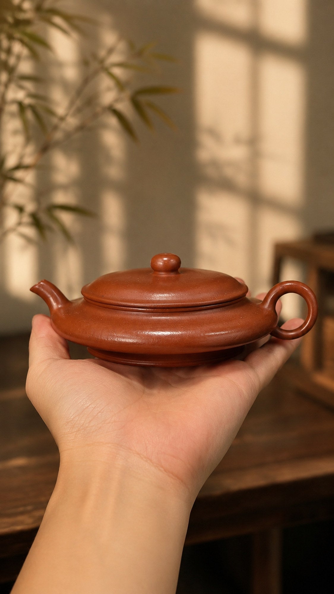 Product view 2 of 60ml Xu Bian zisha teapot in Dahongpao Clay, No. 209