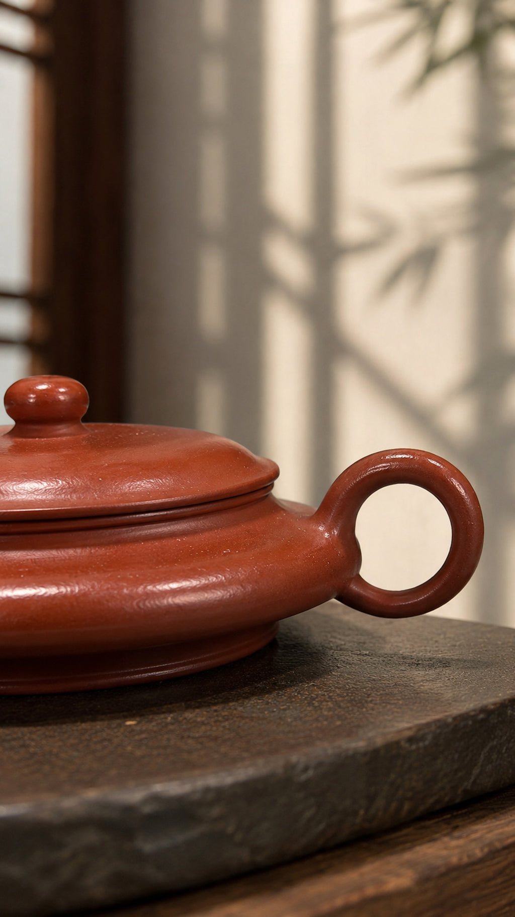 Product view 5 of 60ml Xu Bian zisha teapot in Dahongpao Clay, No. 209