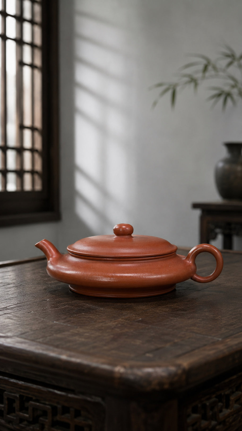 Product view 6 of 60ml Xu Bian zisha teapot in Dahongpao Clay, No. 209