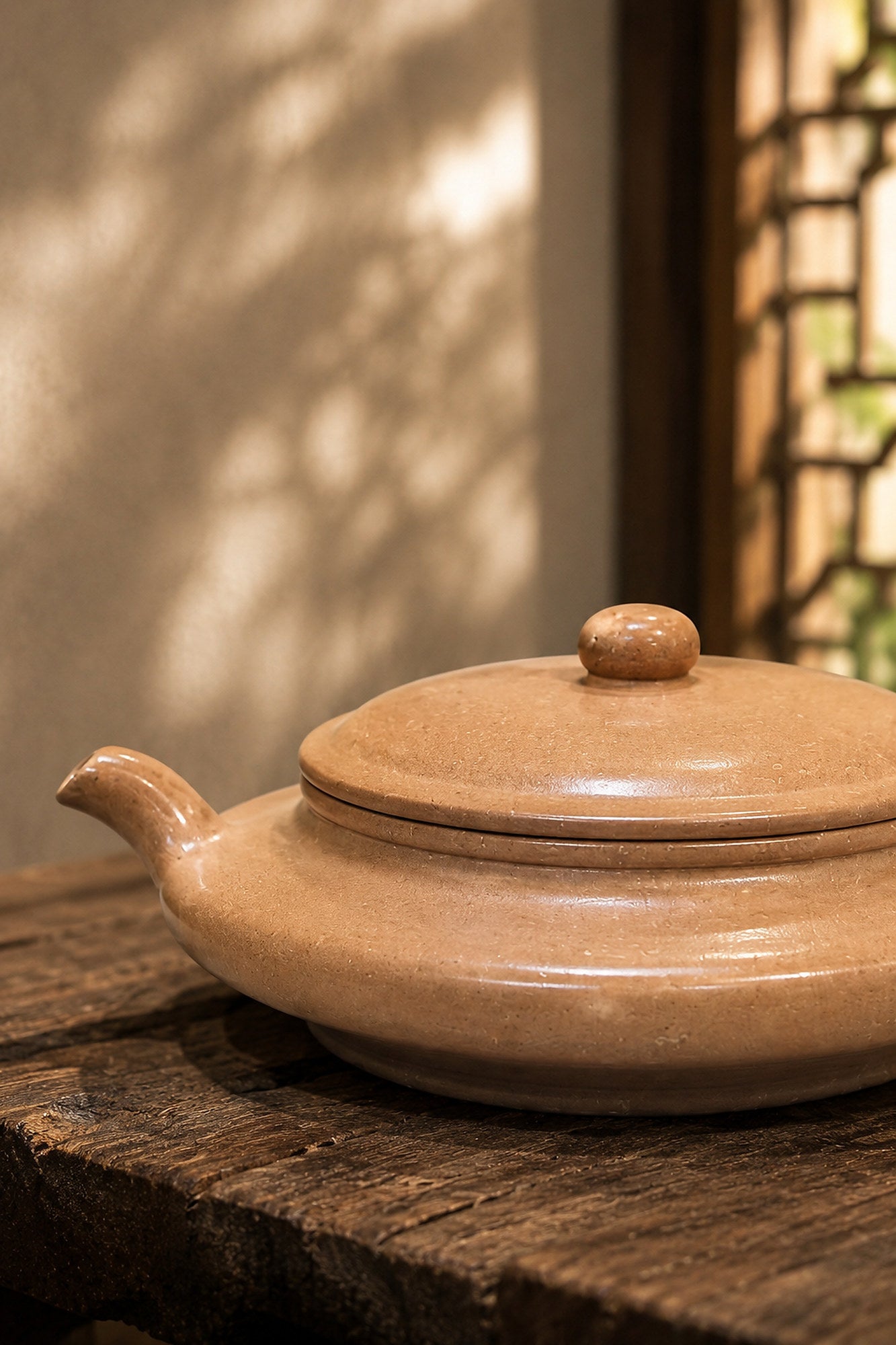 Product view 3 of 60ml Xu Bian zisha teapot in Golden Duanni Clay, No. 050