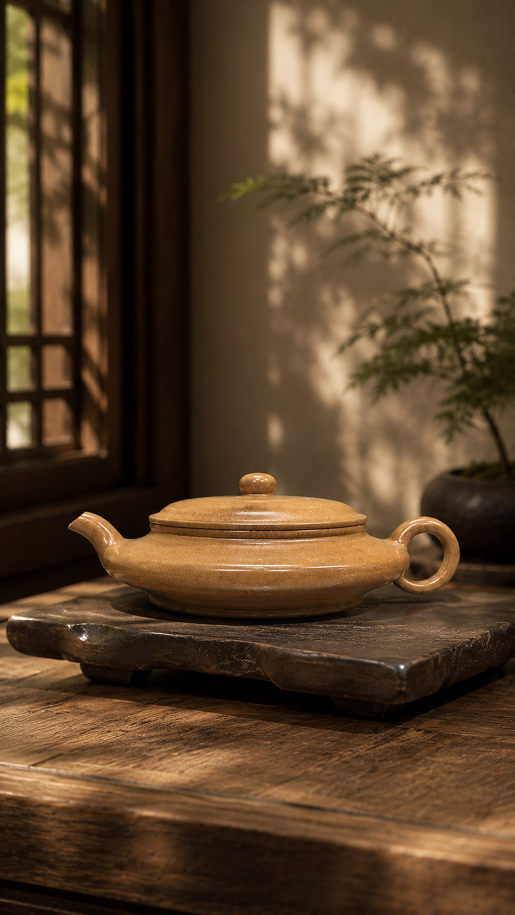 Product view 6 of 60ml Xu Bian zisha teapot in Golden Duanni Clay, No. 050