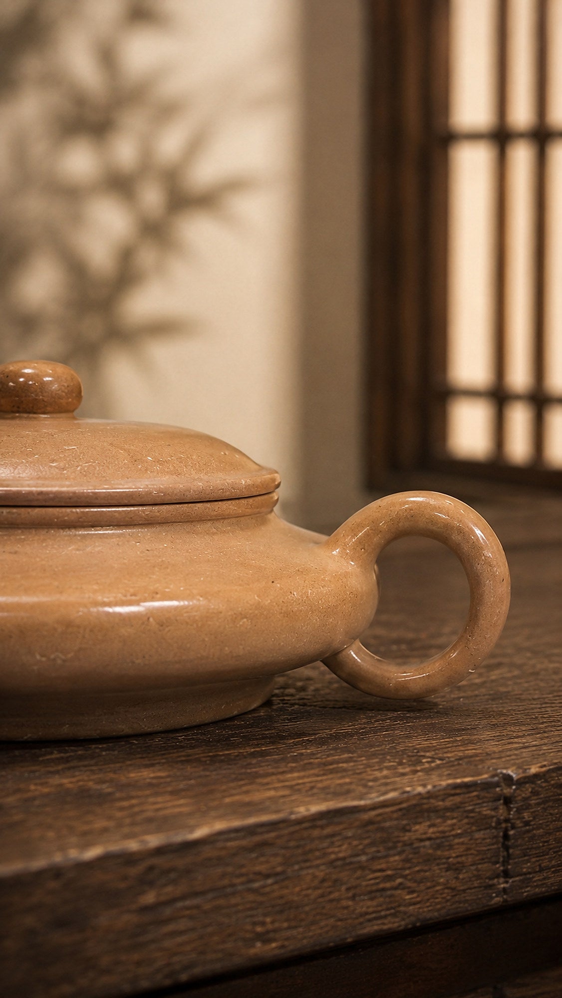 Product view 8 of 60ml Xu Bian zisha teapot in Golden Duanni Clay, No. 050