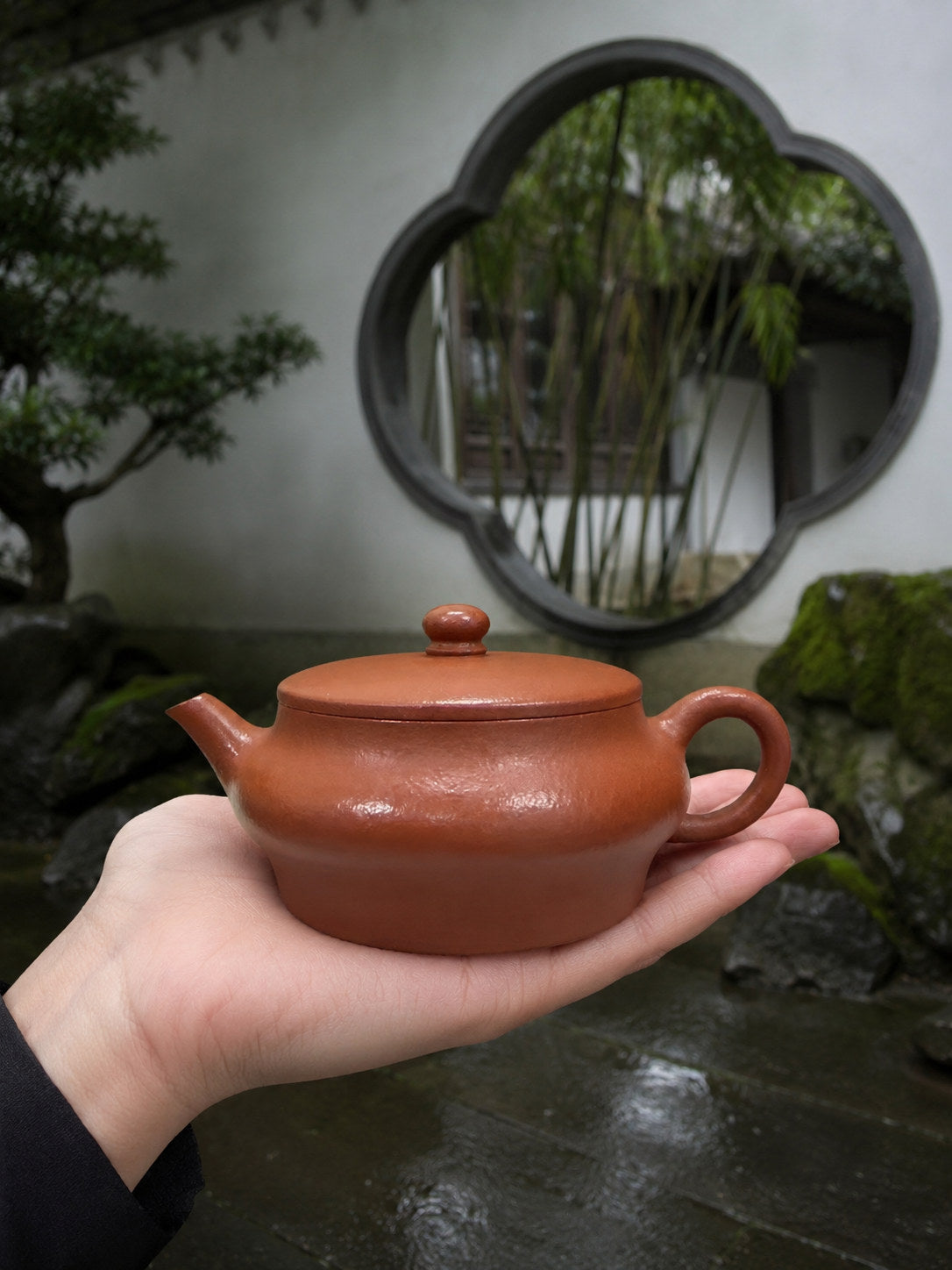 Product view 2 of 150ml Xu Bian zisha teapot in Jiangponi Clay, No. 107