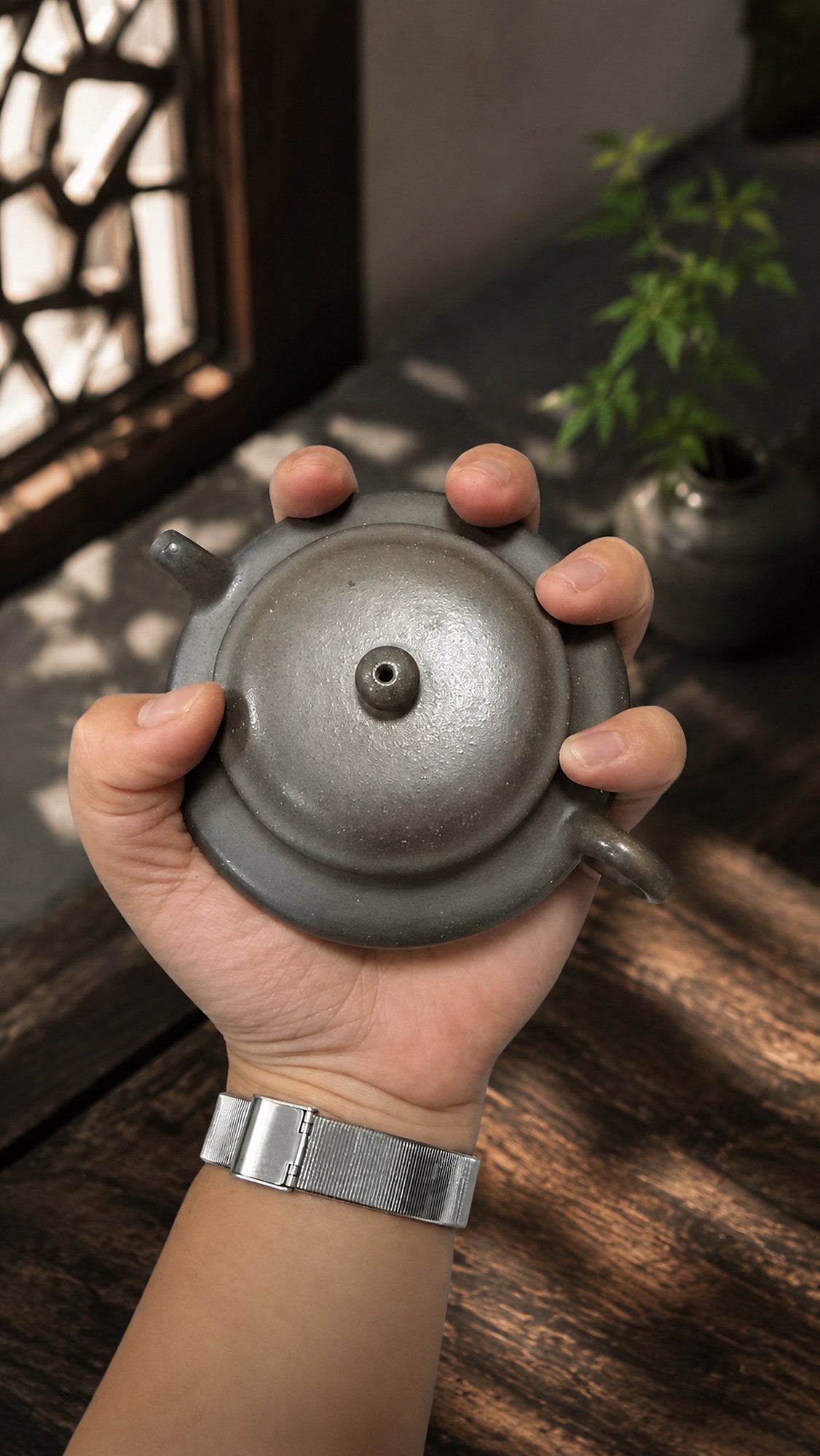 Product view 2 of 60ml Xu Bian zisha teapot in Tianqingni Clay, No. 051