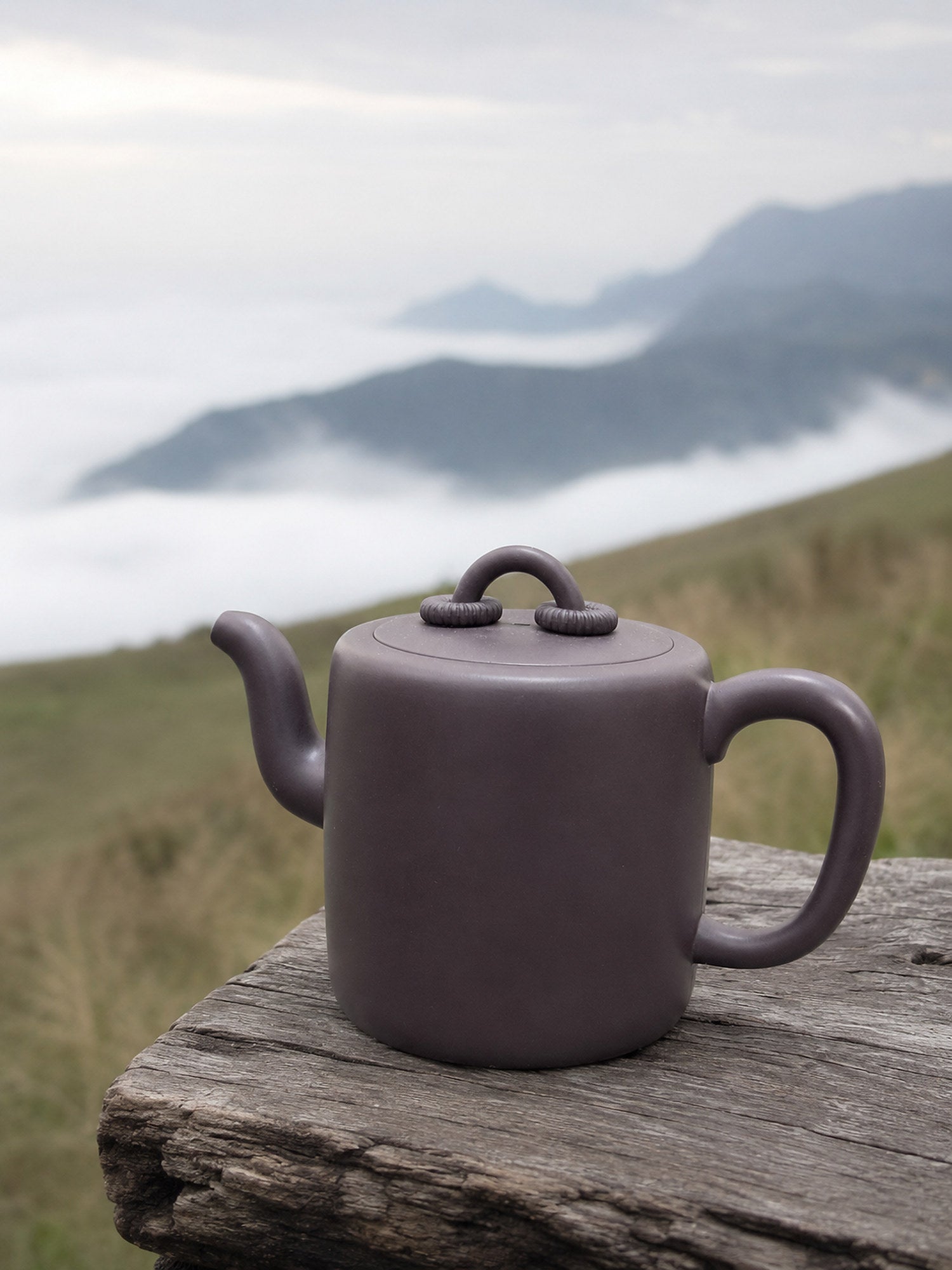 Product view 4 of 330ml Yang Tong zisha teapot in Hei Duntou Clay, No. 133