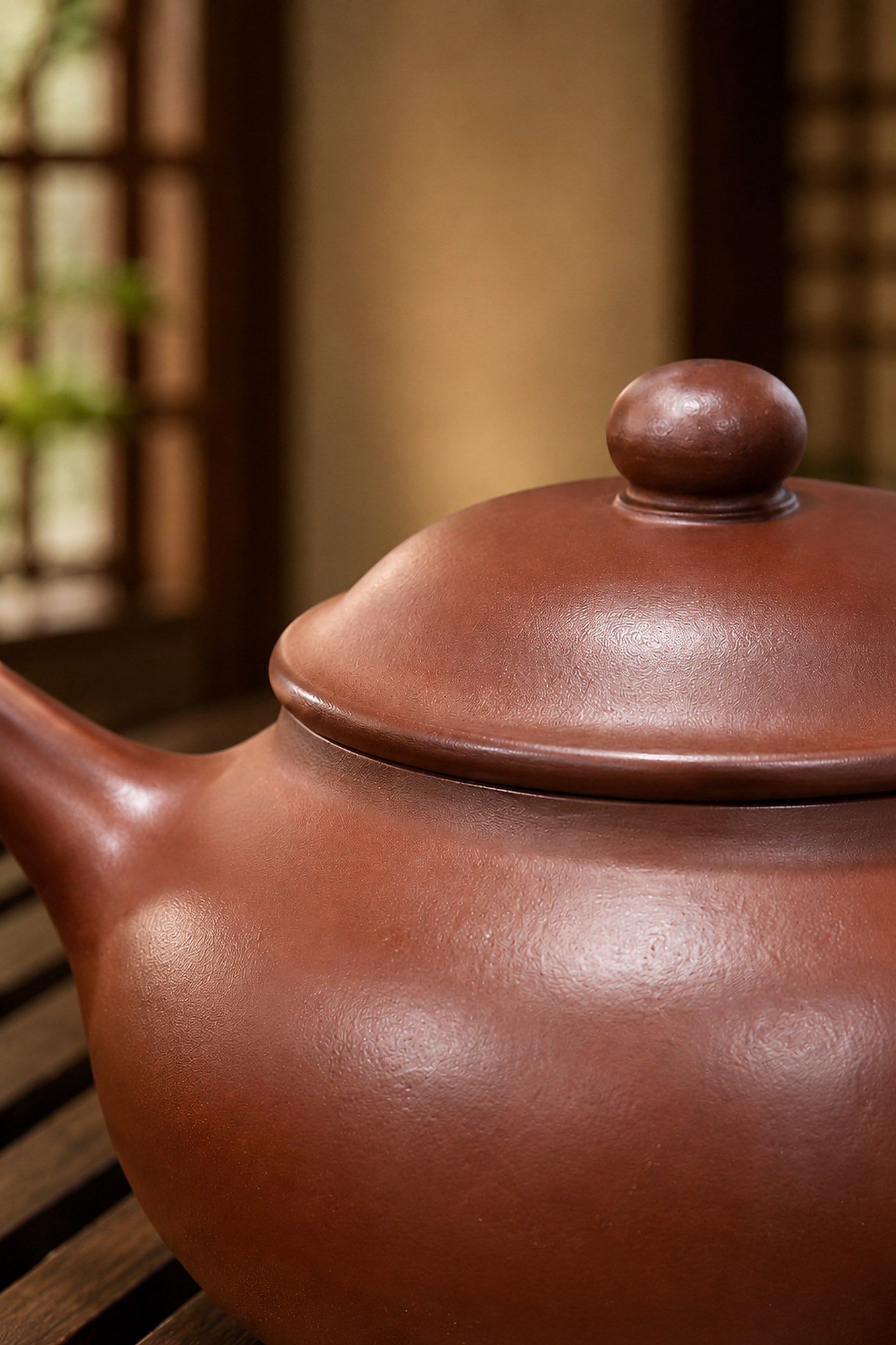Product view 3 of 120ml Yuan Bao zisha teapot in Dicaoqing Zini Clay, No. 057