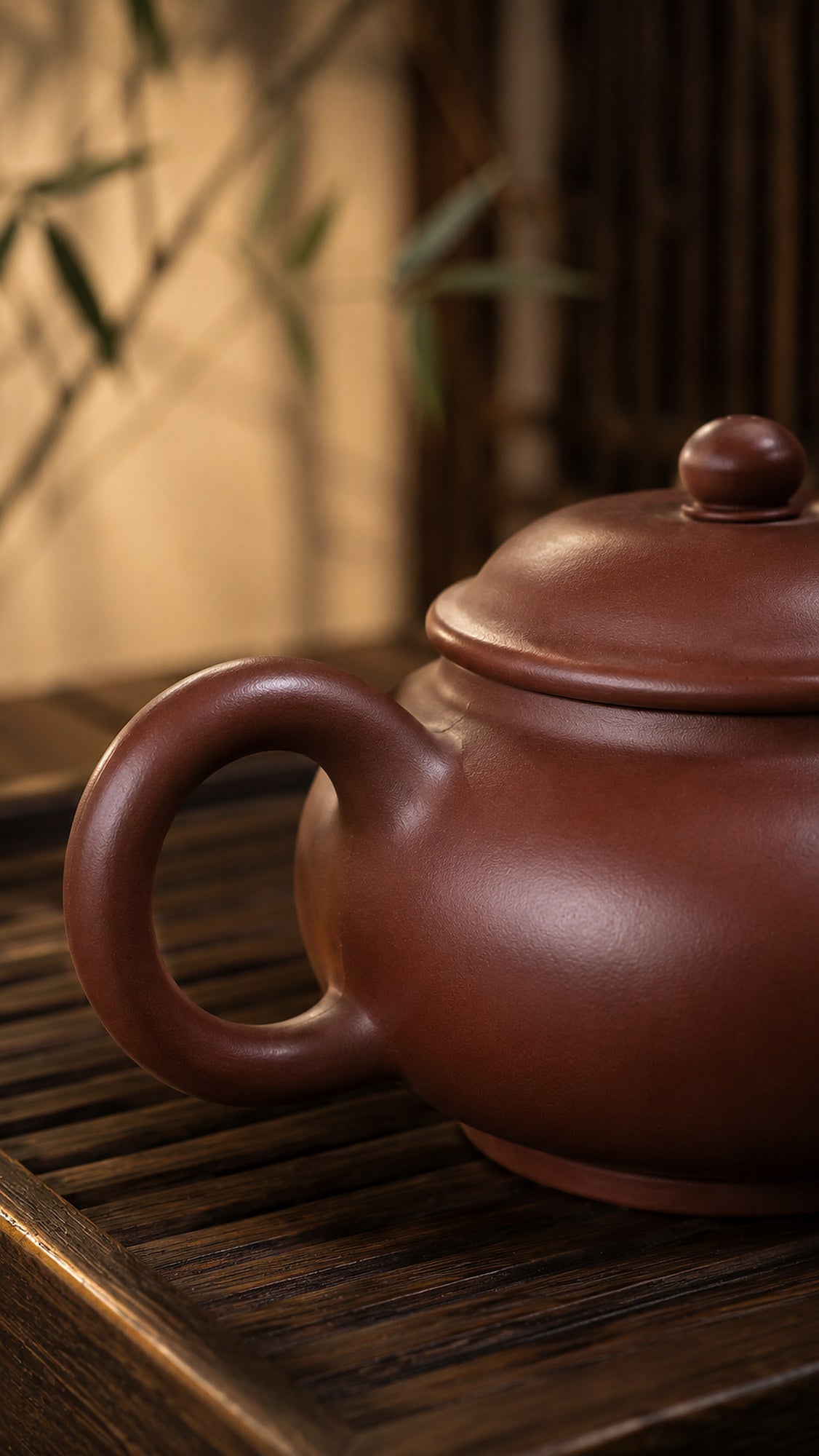 Product view 5 of 120ml Yuan Bao zisha teapot in Dicaoqing Zini Clay, No. 057
