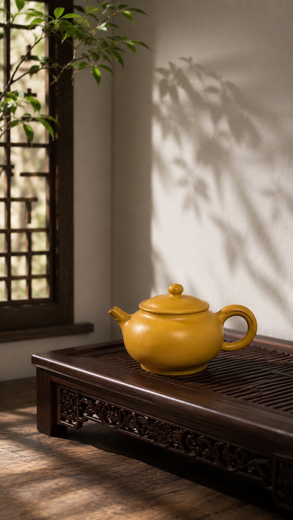 Product view 4 of 150ml Yuan Bao zisha teapot in Golden Zhuni Clay, No. 023