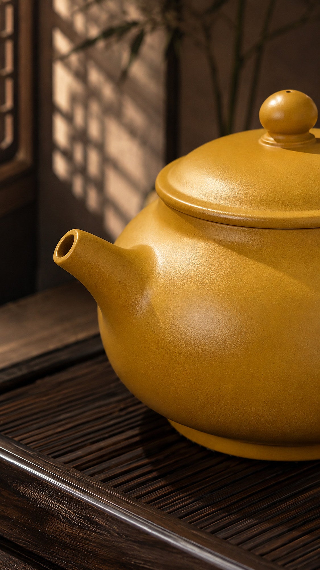 Product view 5 of 150ml Yuan Bao zisha teapot in Golden Zhuni Clay, No. 023