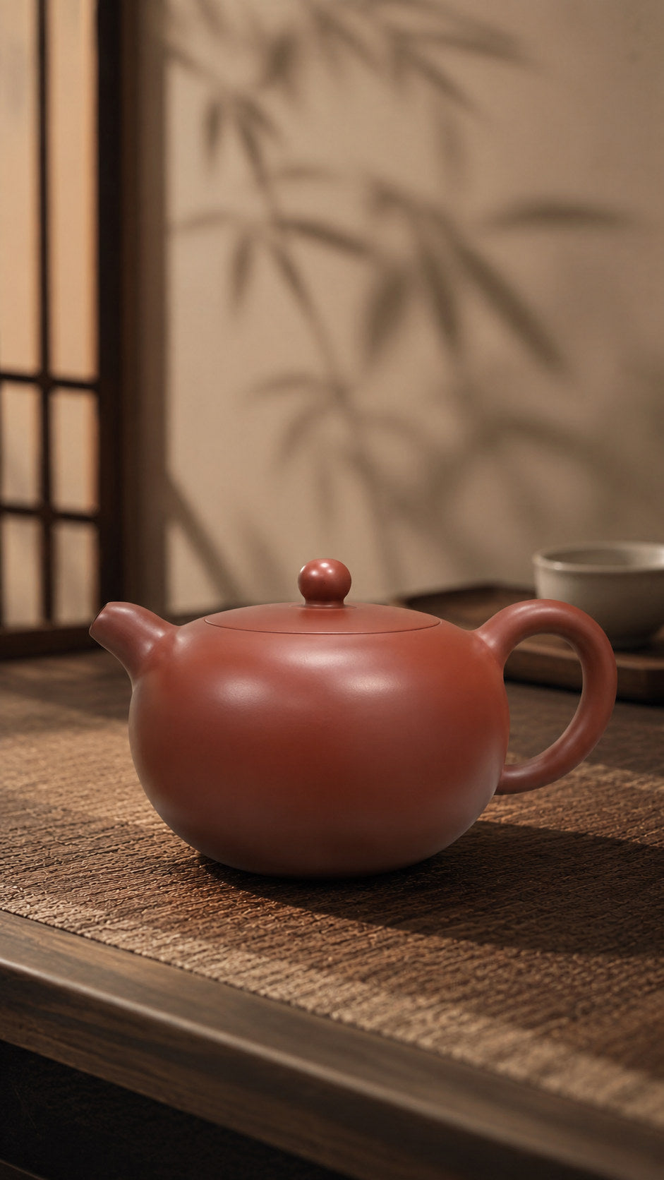 Product view 4 of 180ml Yuan Zhu zisha teapot in Dahongpao Clay, No. 096