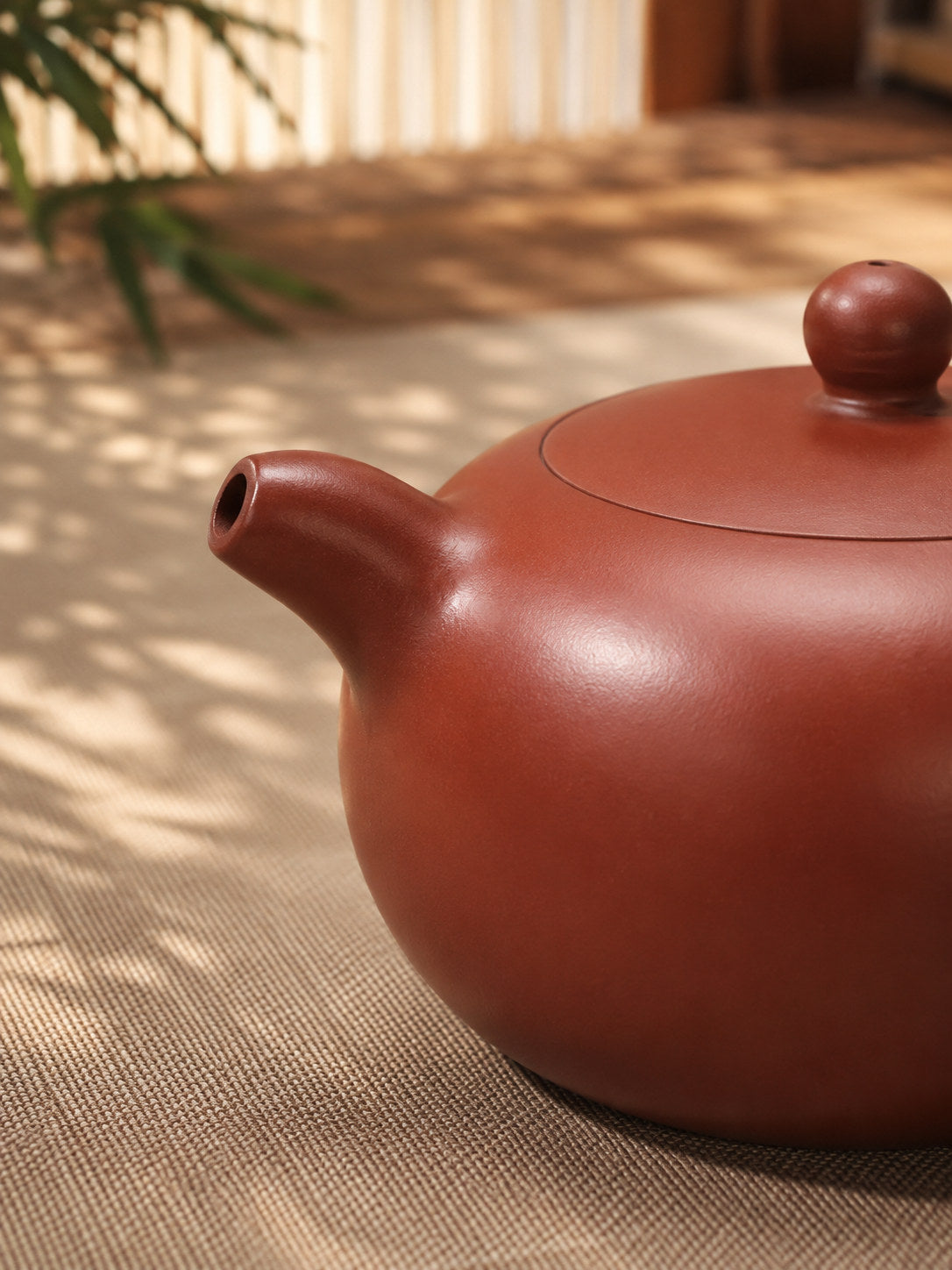 Product view 5 of 180ml Yuan Zhu zisha teapot in Dahongpao Clay, No. 096