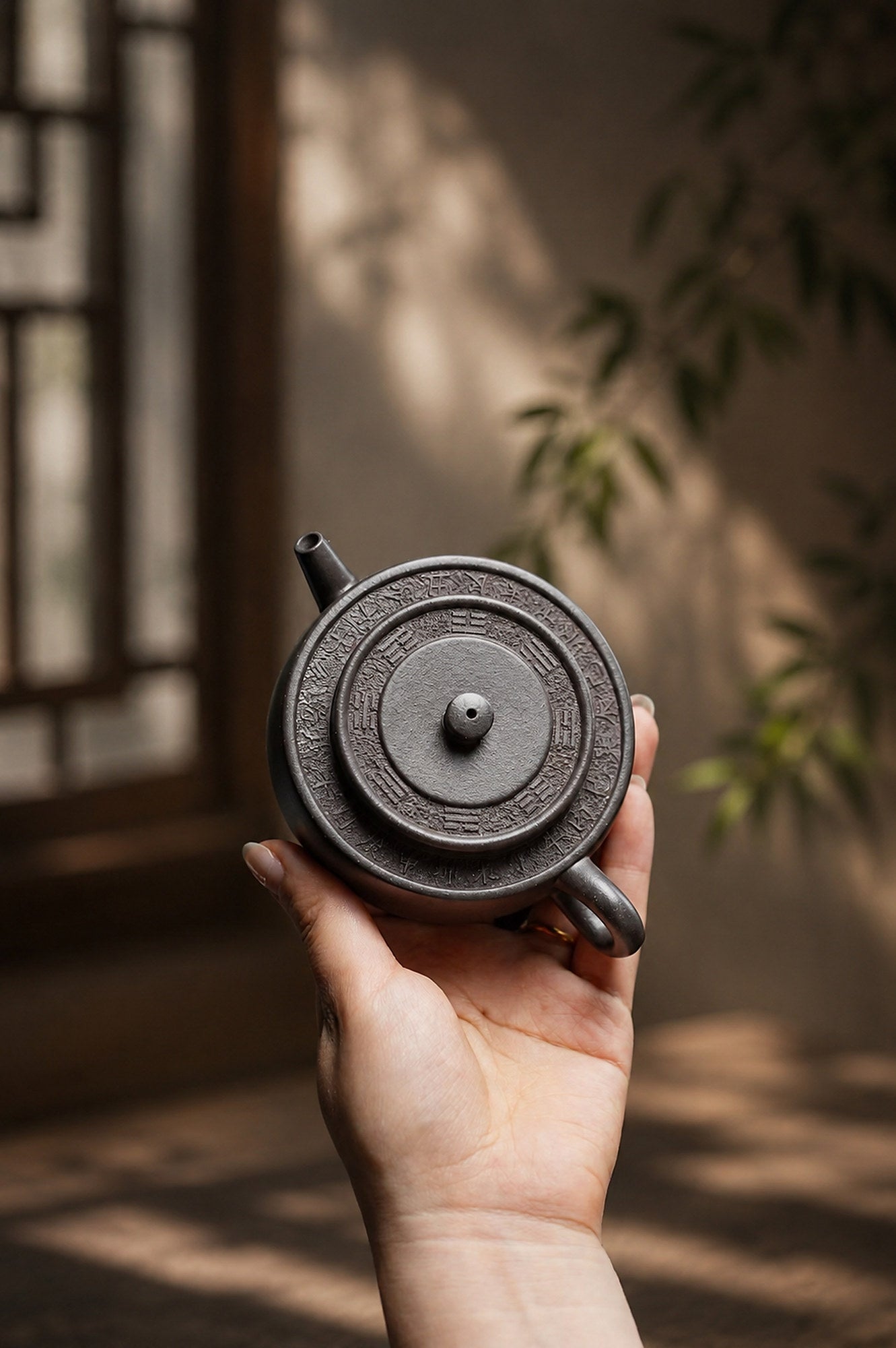 Product view 4 of 120ml Zhou Pan zisha teapot in Tianqingni Clay, No. 407