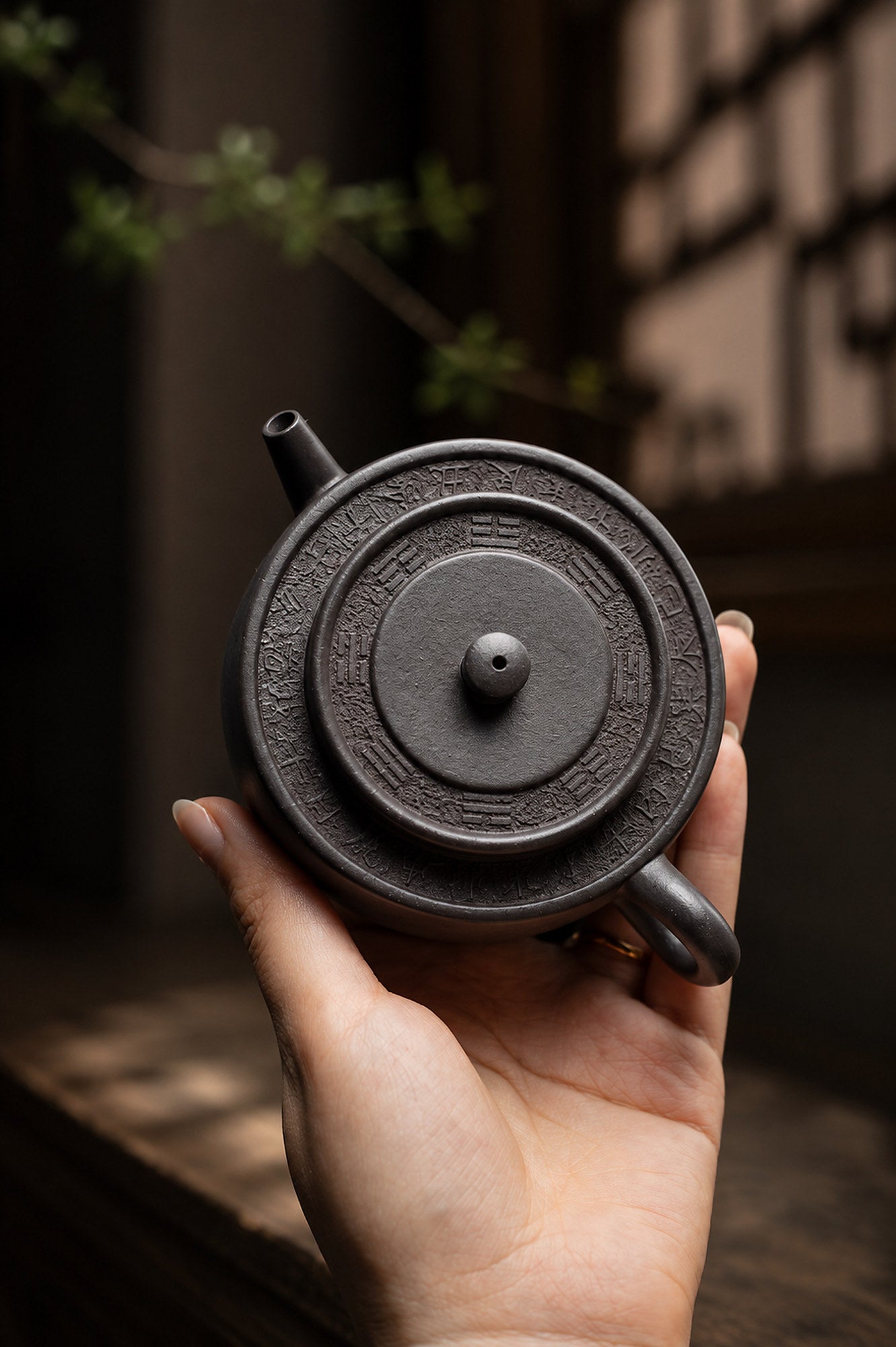 Product view 5 of 120ml Zhou Pan zisha teapot in Tianqingni Clay, No. 407