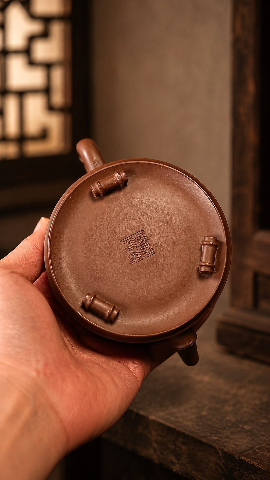 Product view 2 of 150ml Zhou Pan zisha teapot in Zini Clay, No. 398