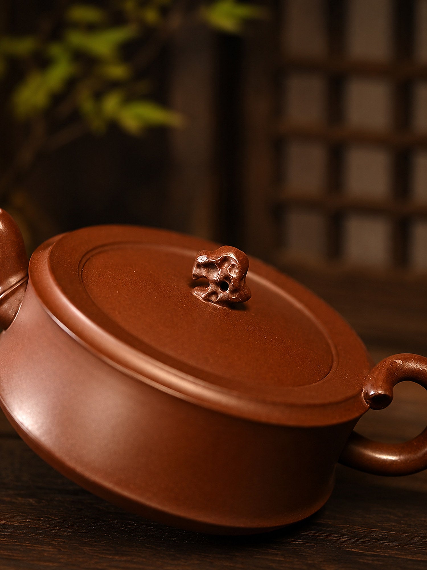Product view 5 of 150ml Zhou Pan zisha teapot in Zini Clay, No. 398