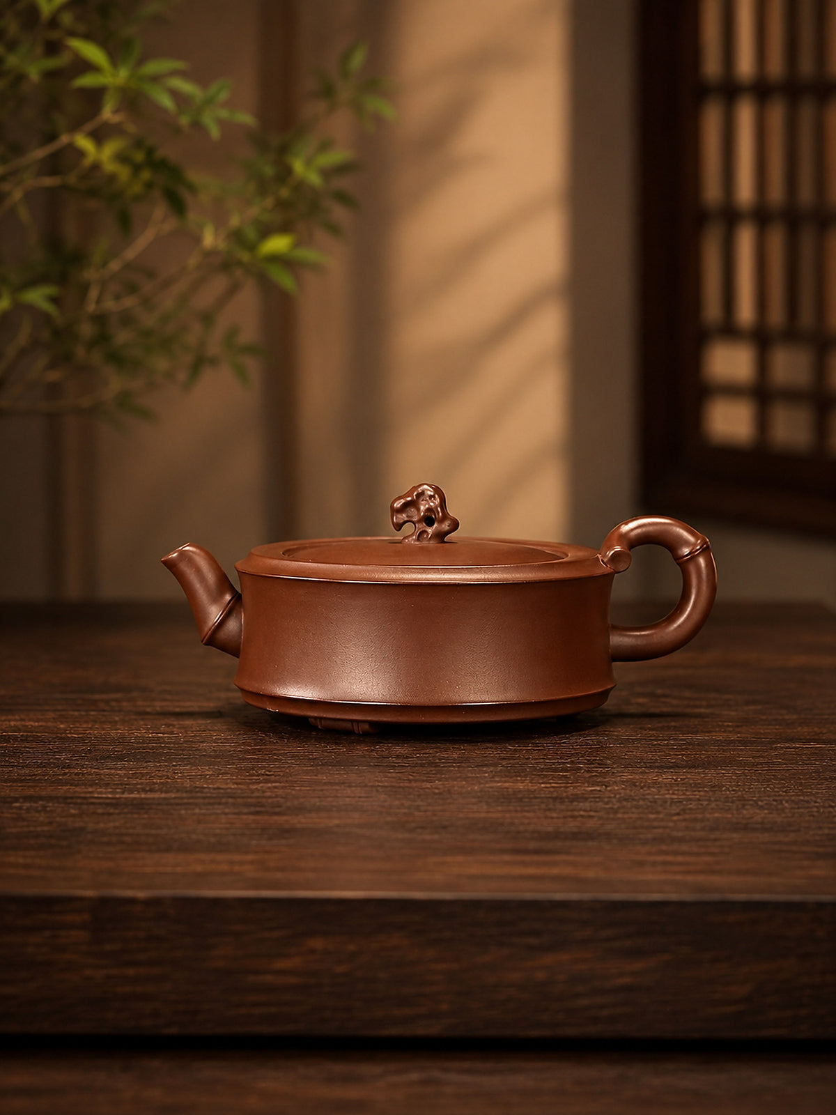 Product view 7 of 150ml Zhou Pan zisha teapot in Zini Clay, No. 398