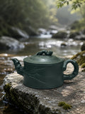 Product view 1 of 180ml Zhu Duan zisha teapot in Luni Clay, No. 128