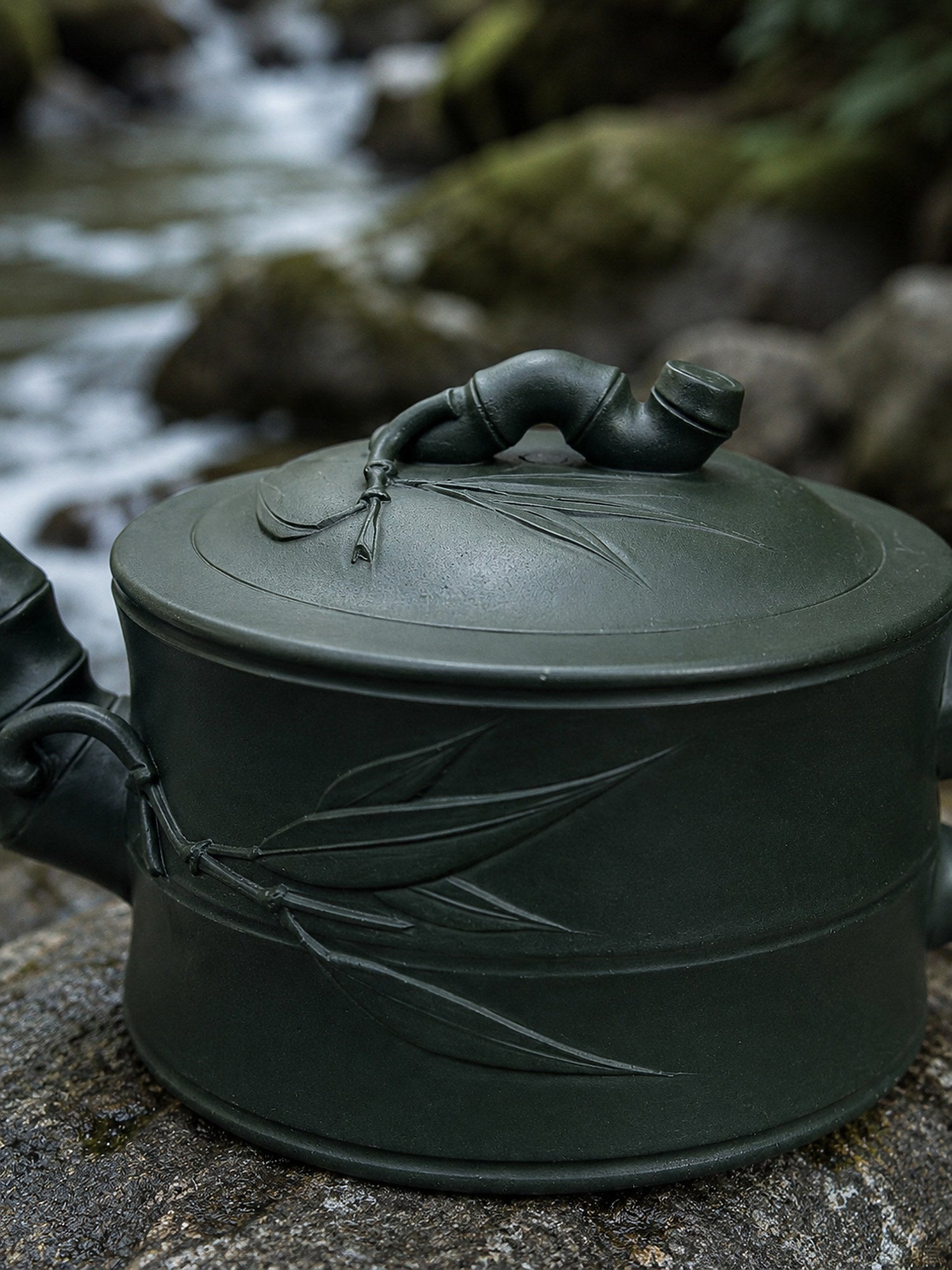 Product view 3 of 180ml Zhu Duan zisha teapot in Luni Clay, No. 128