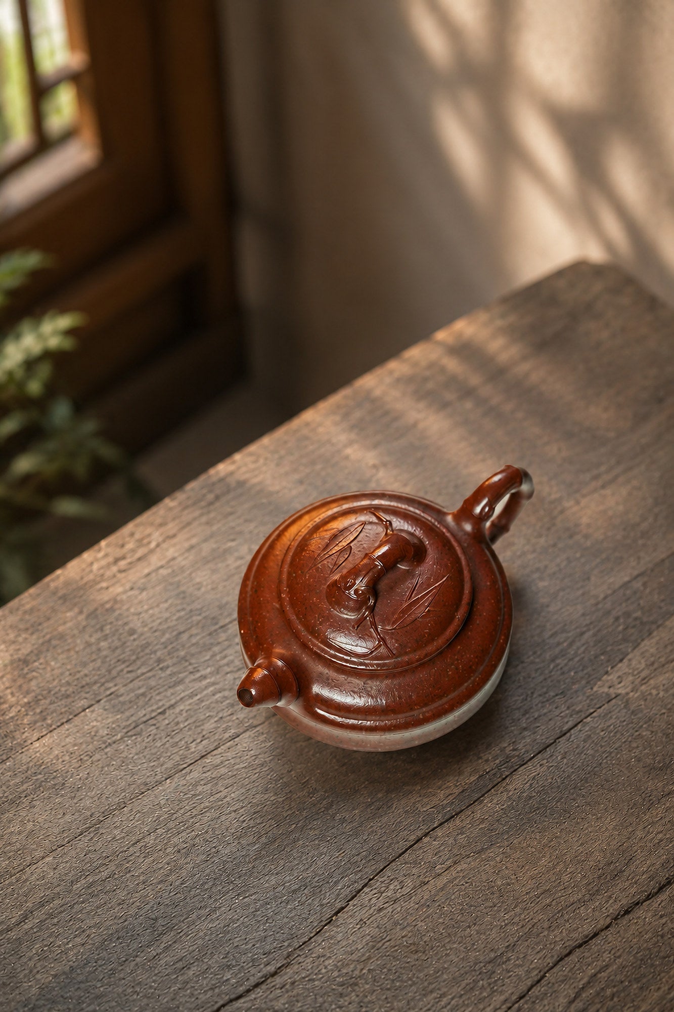 Product view 4 of 130ml Zhu Gu zisha teapot in Aged Zini Clay, No. 240